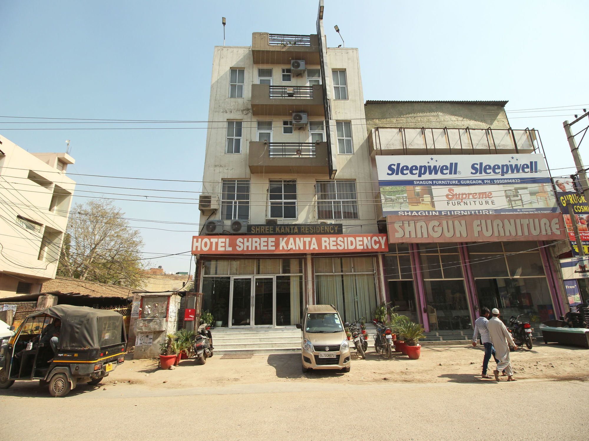 Oyo 576 Hotel Shree Kanta Residency グルガウン エクステリア 写真